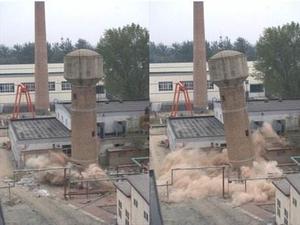 西安烟囱水塔拆除公司电话☎181-3382-0293☎专业水塔拆除烟囱拆除施工工程队